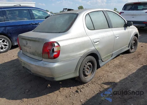 2000 Toyota Echo из США, поврежденный, VIN JTDBT123XY0091108